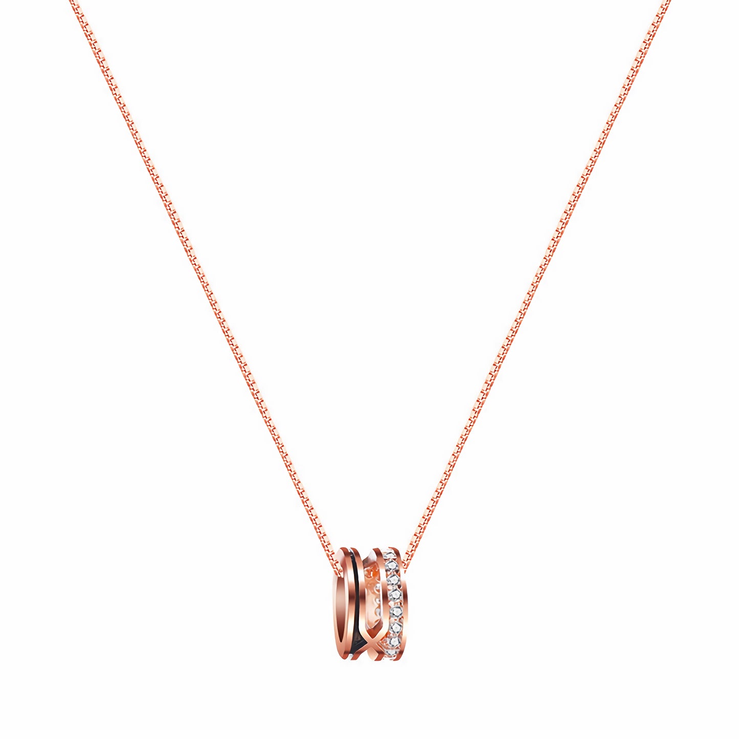 S925 Sterling Silver Talisman Pendant Necklace with Exquisite Design