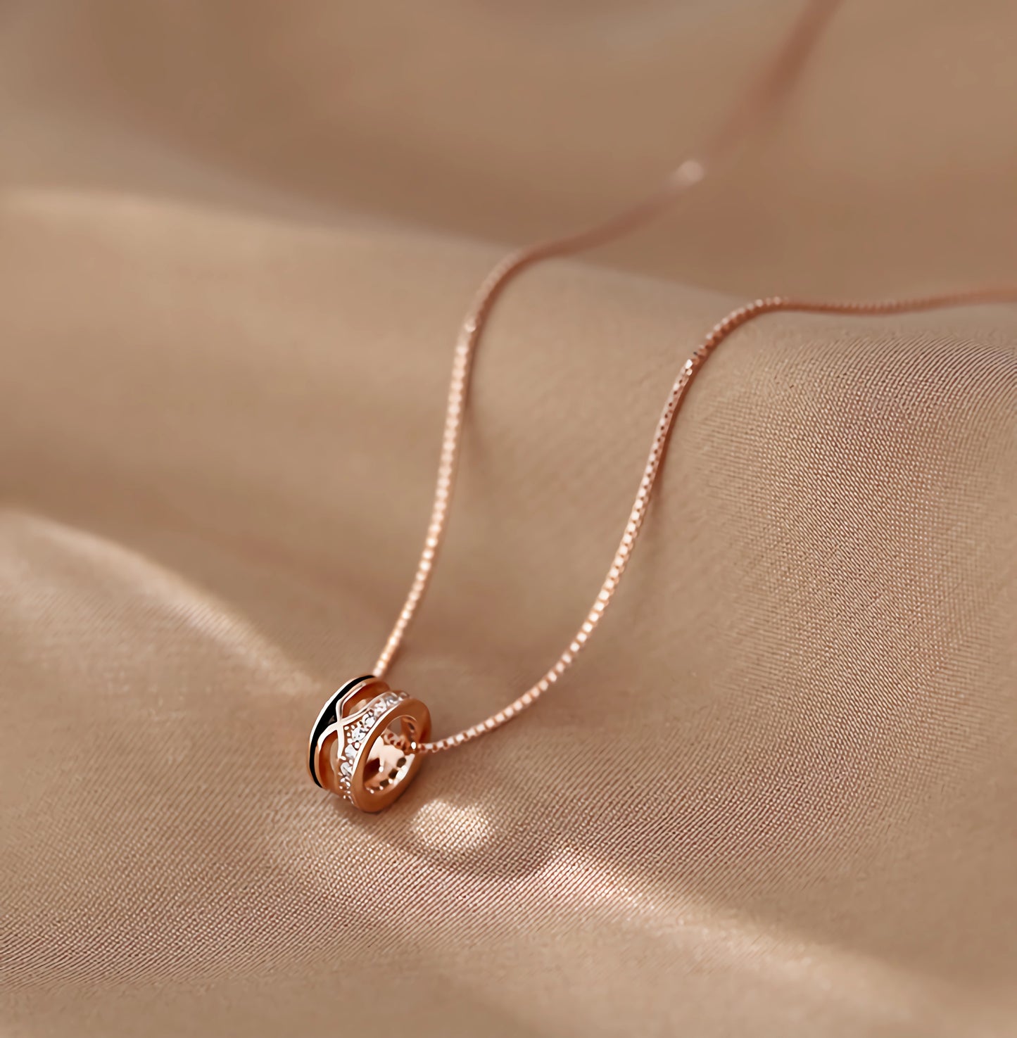 S925 Sterling Silver Talisman Pendant Necklace with Exquisite Design