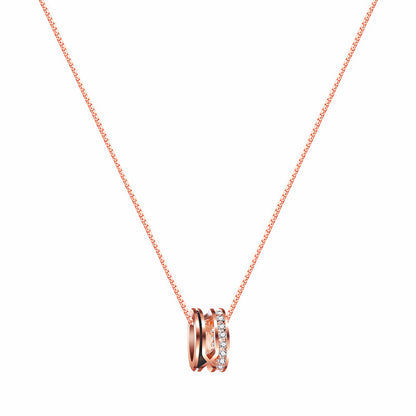 S925 Sterling Silver Talisman Pendant Necklace with Exquisite Design