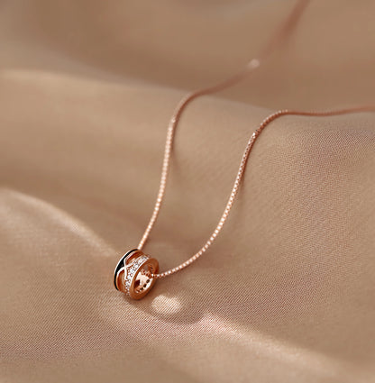 S925 Sterling Silver Talisman Pendant Necklace with Exquisite Design